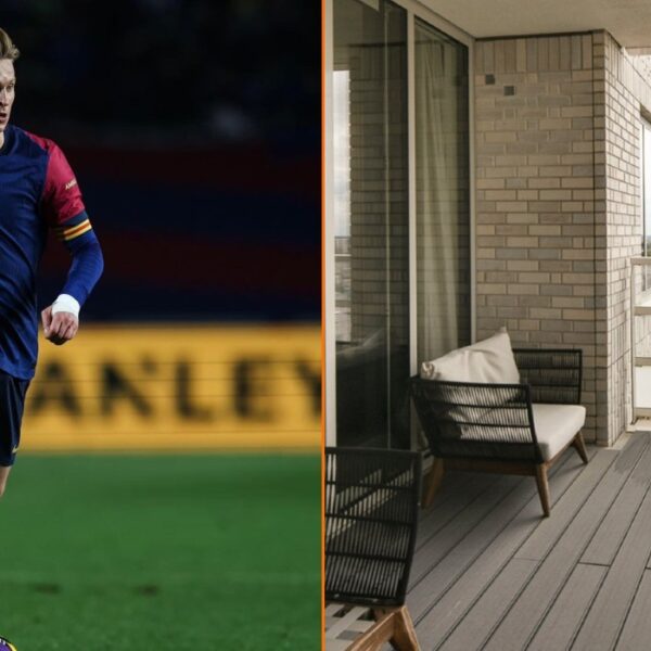 appartement van Frenkie de Jong