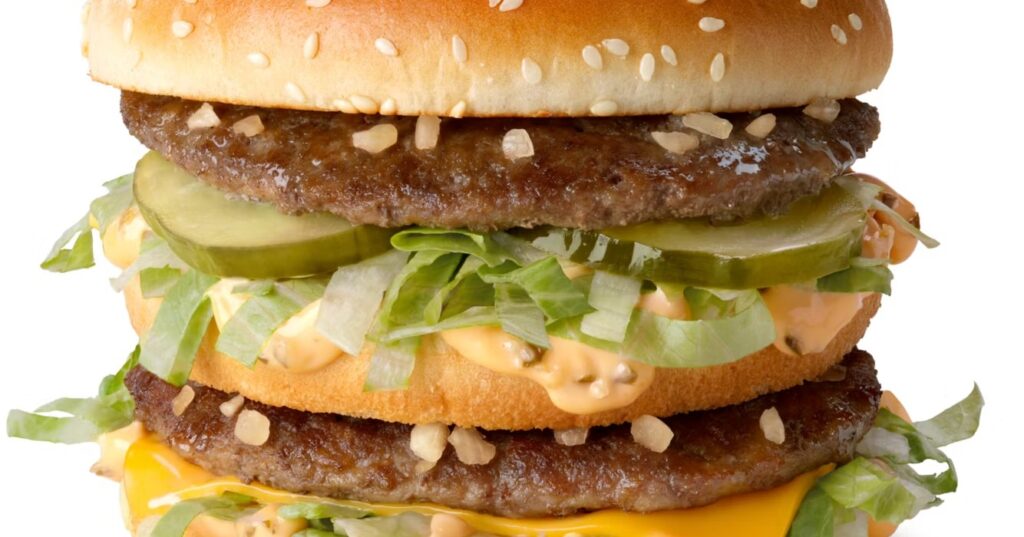 hoe duur is een Big Mac menu