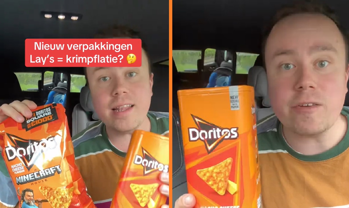 nieuwe lays verpakking krimpflatie