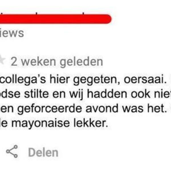 14 hilarische Google reviews waarvan je het bijna in je broek doet
