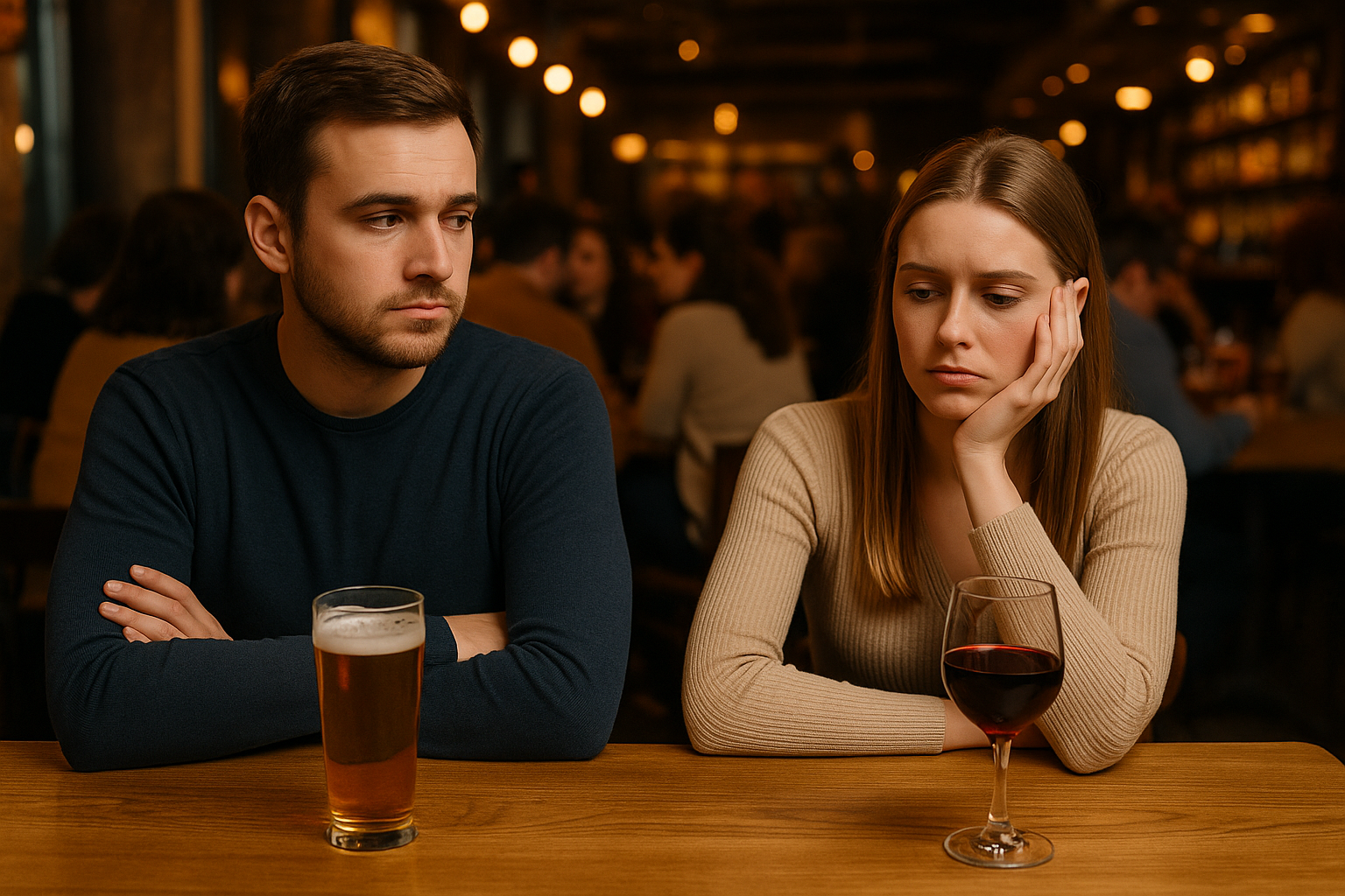 Saaie date neemt verrassende wending door hilarische berichten van vrouw