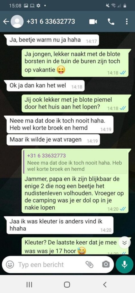 Ongemakkelijk gesprek met oplichter