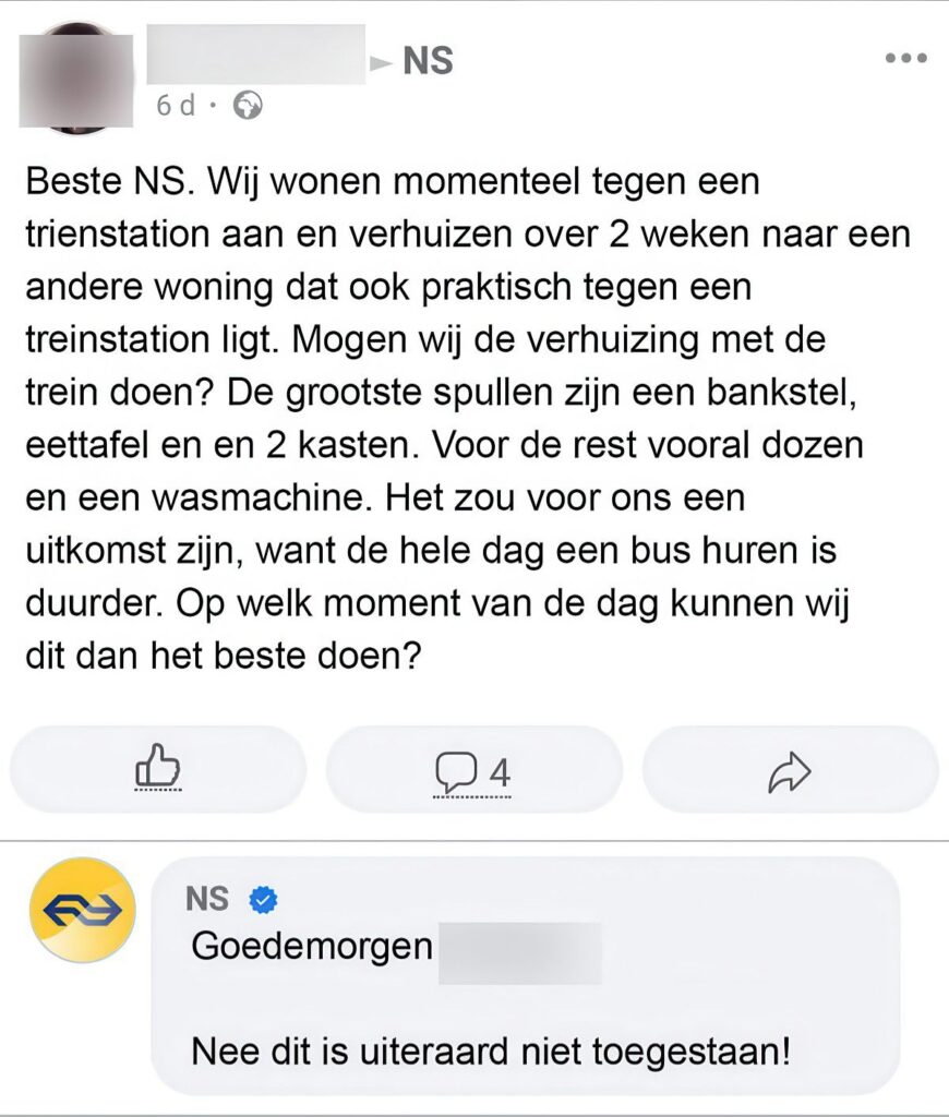 Even normaal doen