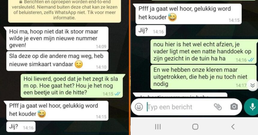 Ongemakkelijk gesprek met oplichter loopt uit de hand: 'Papa en ik zijn de laatste nudisten in huis'