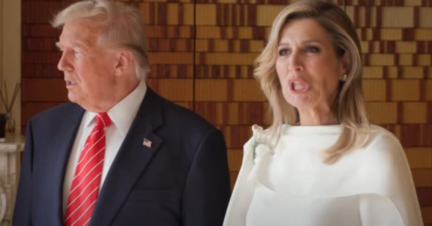 Maxíma Trump imitatie