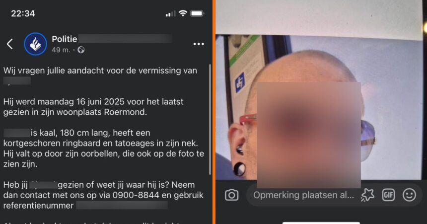 Vermiste man' reageert zelf op opsporingsbericht van politie: 'Stelletje idi*ten!'