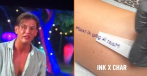 Kansparel neemt tattoo van meest achtelijke Ex On the Beach-uitspraak ooit
