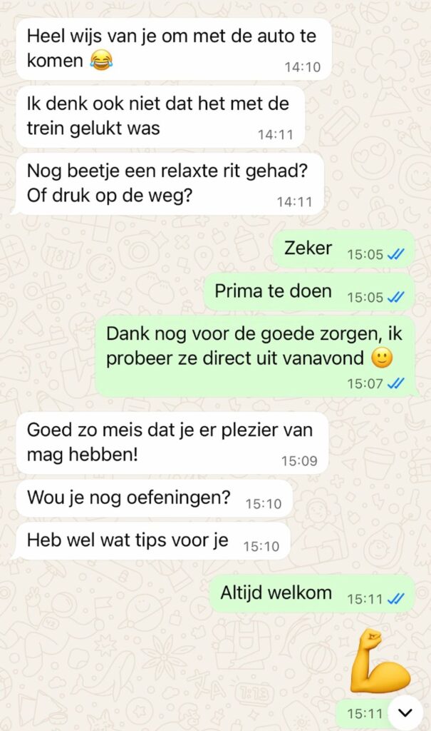 mislukte flirtpoging 