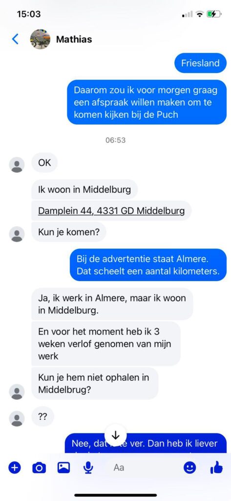 DHL pakketje