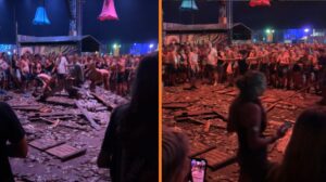 zwarte cross tent