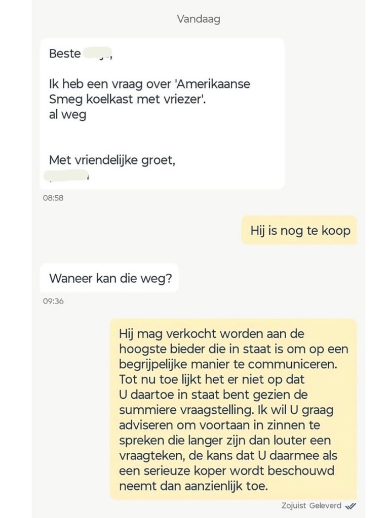 Marktplaats koelkast