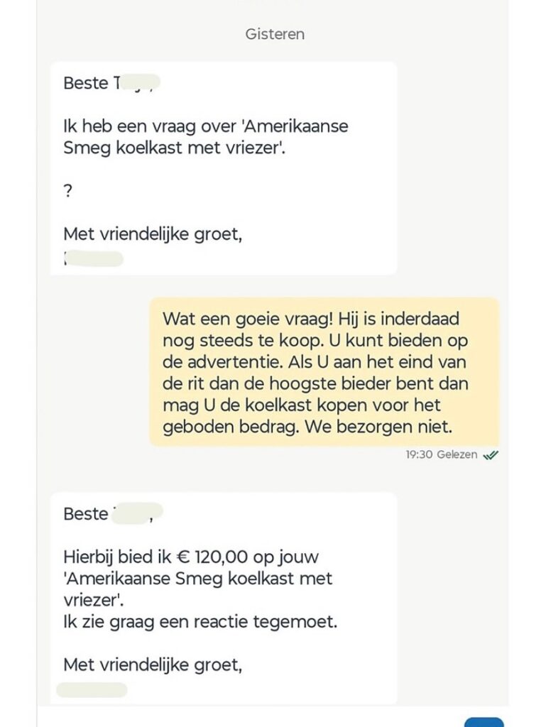 Marktplaats koelkast