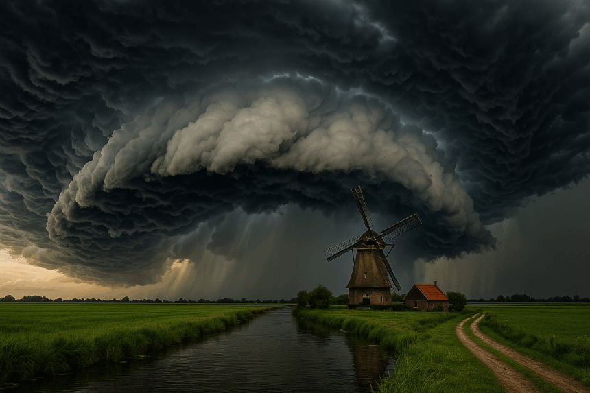 stormen in Nederland