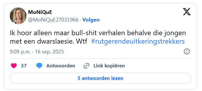 Rutger en de uitkeringstrekkers