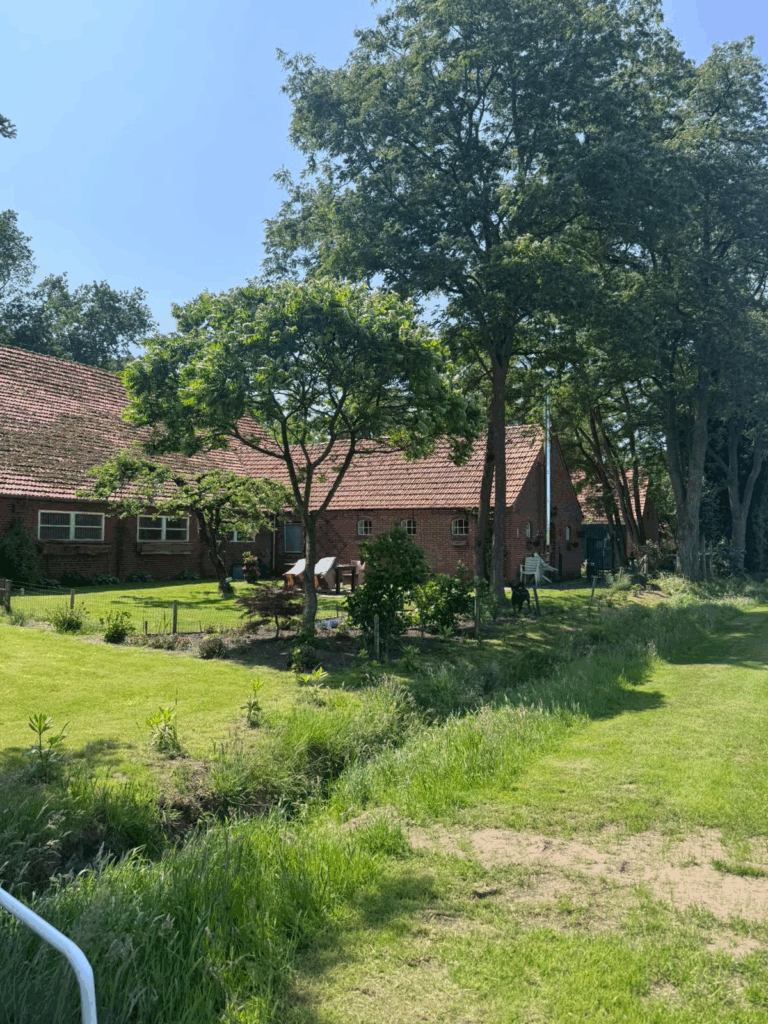 Duitse woonboerderij met manege-mogelijkheden op 1 km van Nederlandse grens te koop voor een prikkie!