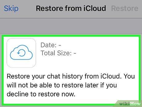 Verwijderde WhatsApp berichten teruglezen