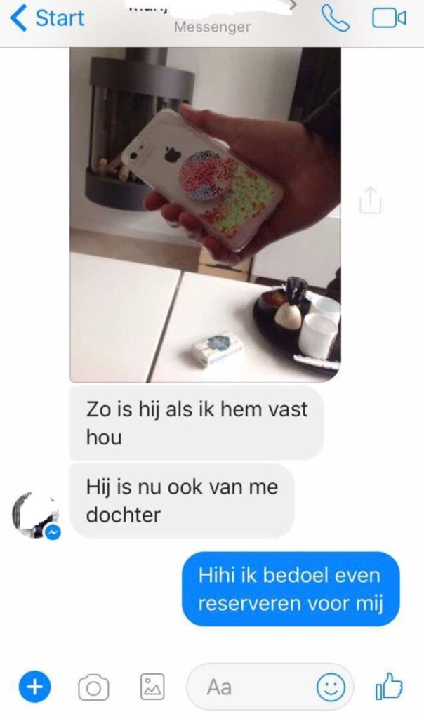 Facebook onderhandeling