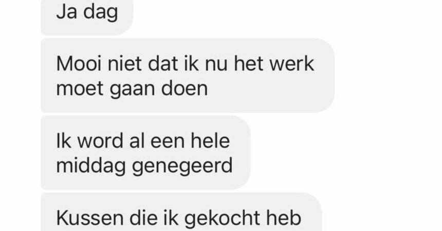 Totale 'Karen' gaat compleet los in chat van klantenservice vanwege gat in kussentje