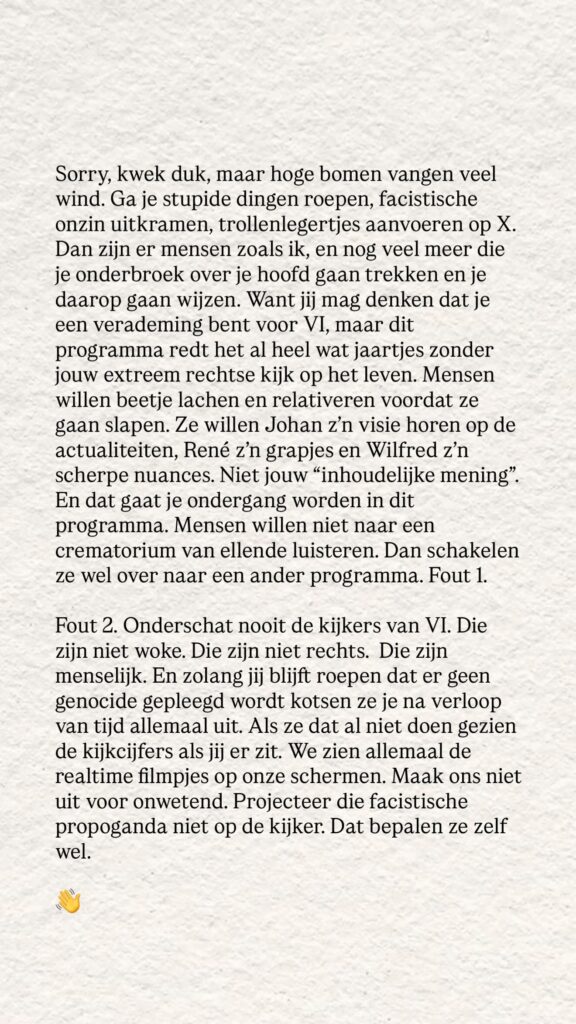 Vrouw René van der Gijp