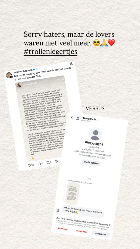 Vrouw René van der Gijp