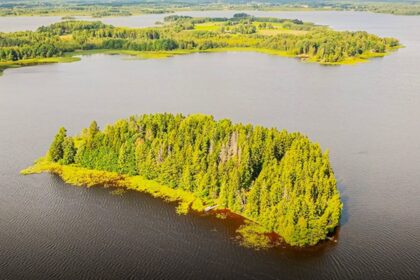 Privé-eiland in Zweden