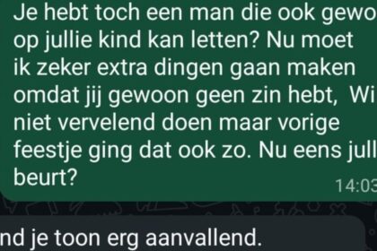 Buurt-app excaleert de pan uit omdat ene buur vindt dat andere buur niet genoeg haar best doet met hapjes voor buurtfeest