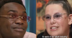 Dame in First Dates maakt pikante baan wereldkundig: 'Sorry mama'