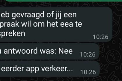 Niet al te sympathieke hulpverlener blijkt misschien niet helemaal geschikt voor werken met mensen