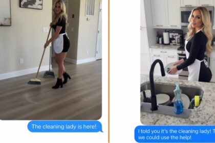 Gast riskeert maand op de bank slapen hilarische 'schoonmaakster' AI-prank
