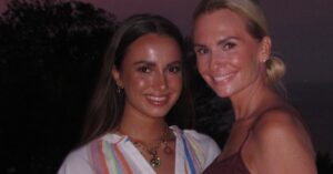 Leontine Ruiters en haar dochter Jada Borsato