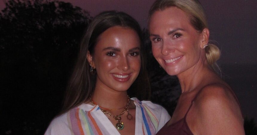 Leontine Ruiters en haar dochter Jada Borsato