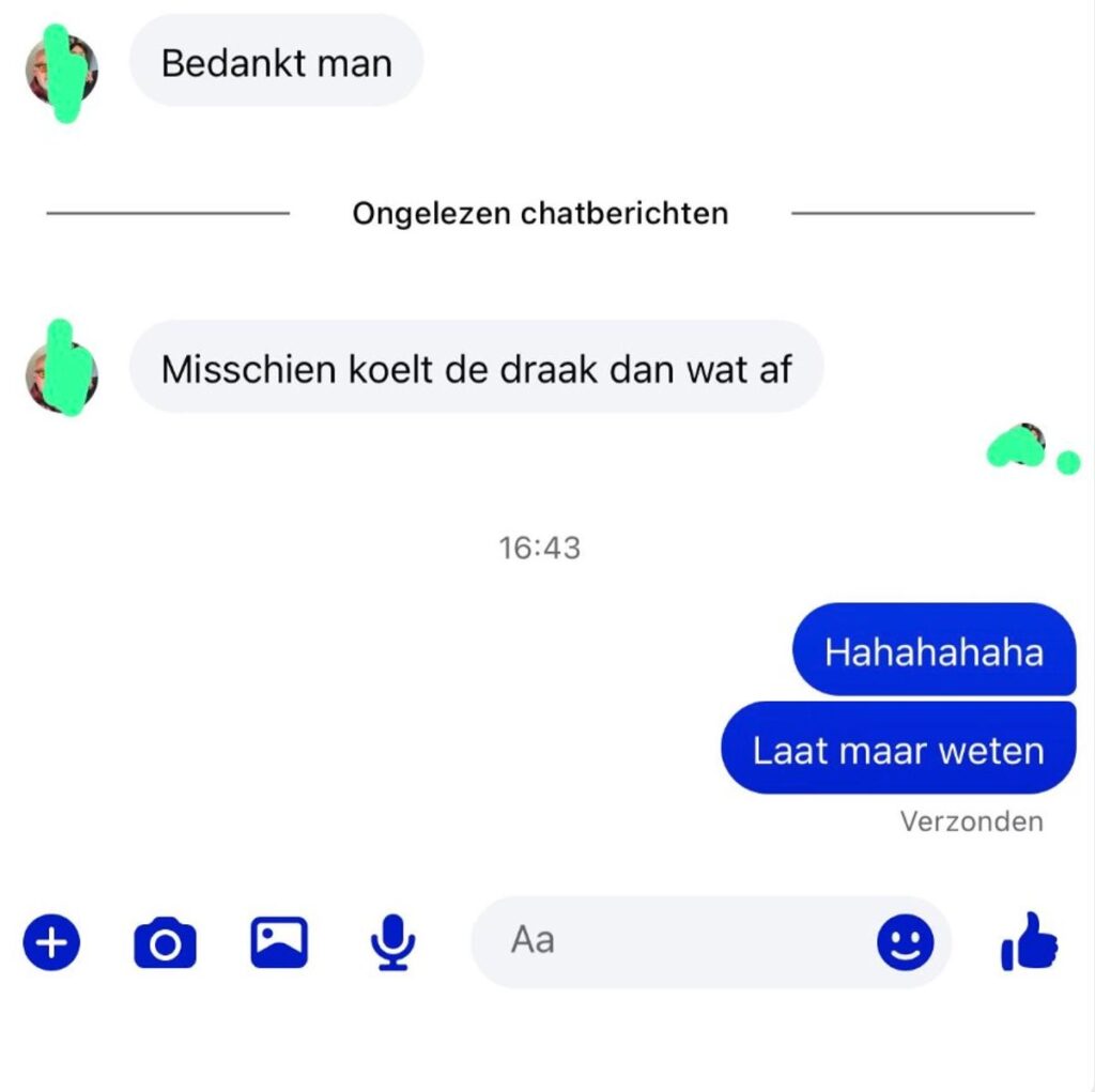 Facebook Marketplace-deal gaat toch niet door nadat 'lieftallige echtgenote' er een stokje voor steekt