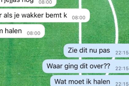 Gast stuurt heel verhaal over nogal uit de hand gelopen after-party naar verkeerde Ruben