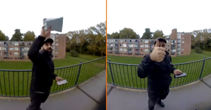 Klant die niet thuis is