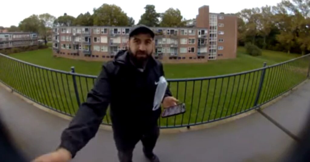 Klant die niet thuis is