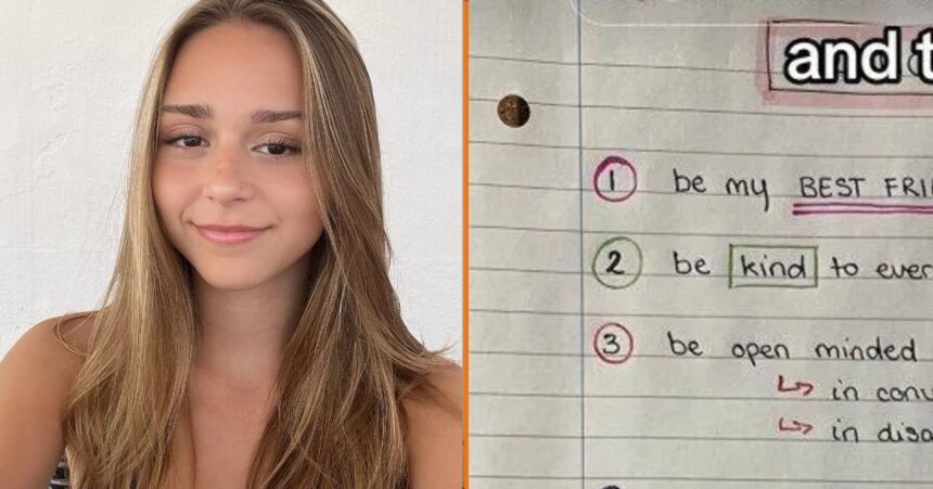 Dame gaat viral met eisenlijst voor toekomstige vriend: 'Die is knettergek'