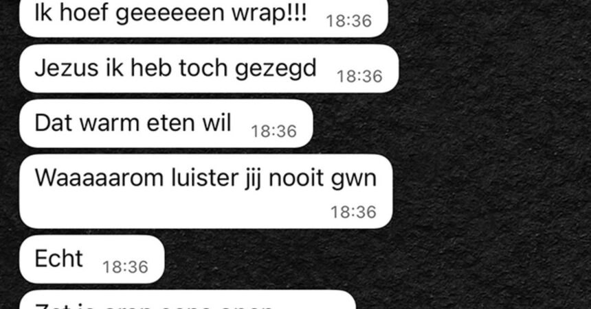 Whatsapp-chat van puberdochter from hell met haar vader gaat knetterviral