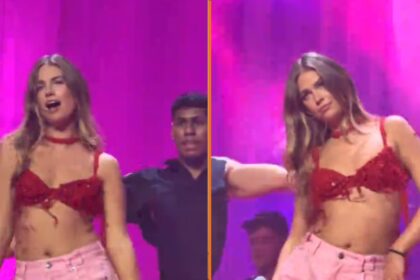 Roxy Dekker gaat viraal met outfit en dansje "Dit is de Nederlandse Shakira!"