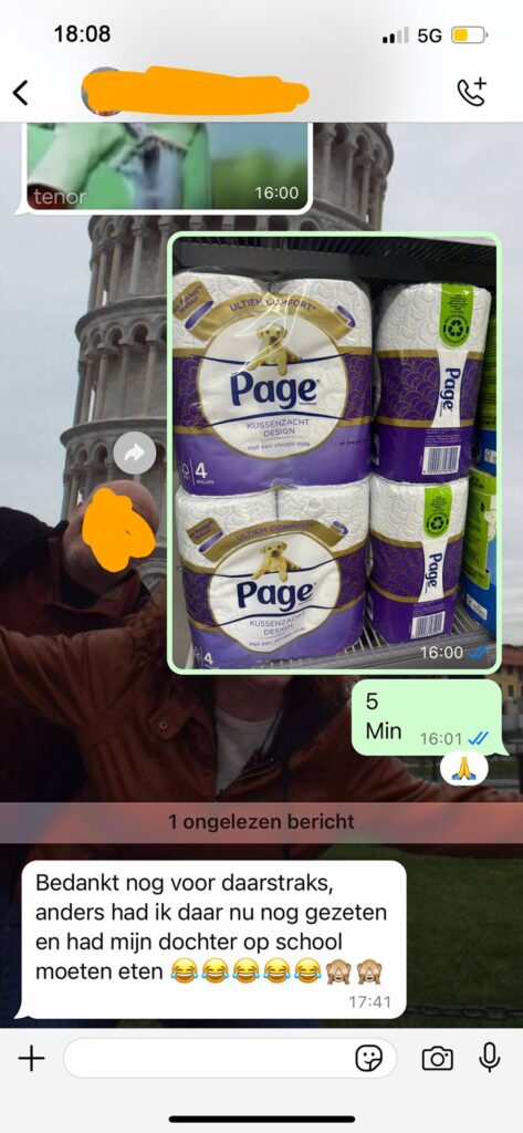 Gast moet met spoed terug naar werk om collega met een 'gigantisch probleem' te redden