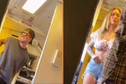 Koppel dat lid wil worden van de 'mile high-club' maakt epische blunder