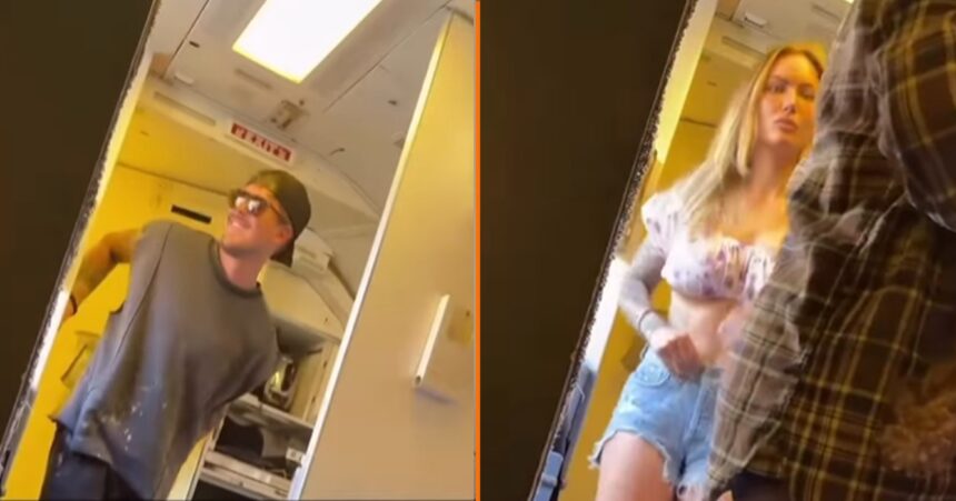 Koppel dat lid wil worden van de 'mile high-club' maakt epische blunder