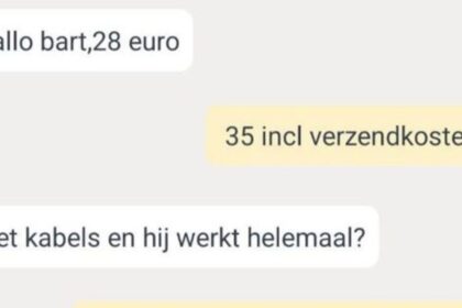 Marktplaats onderhandeling