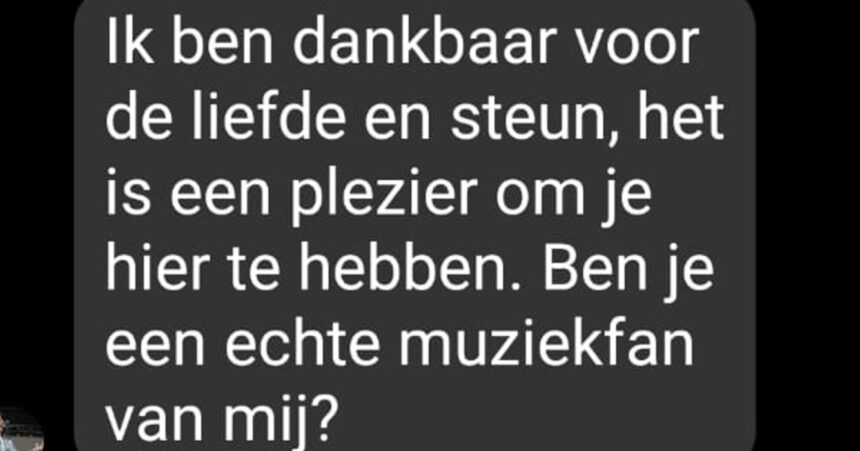 Gast geeft oplichter die doet alsof hij Danny Vera is heerlijk koekje van eigen deeg