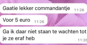 Marktplaatsdeal over eettafel van € 5 loopt op niets uit door extreem onbeschofte koper