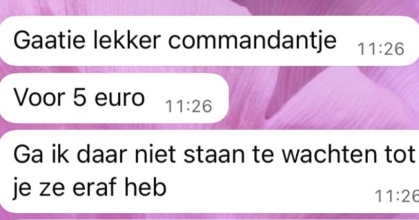 Marktplaatsdeal over eettafel van € 5 loopt op niets uit door extreem onbeschofte koper