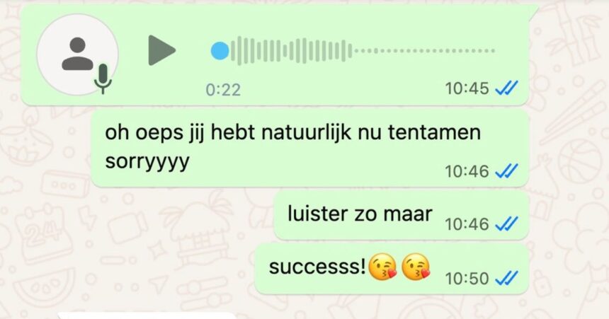 Dame verandert ineens in enorme 'red flag' nadat jongen met wie date onschuldig voice-appje stuurt