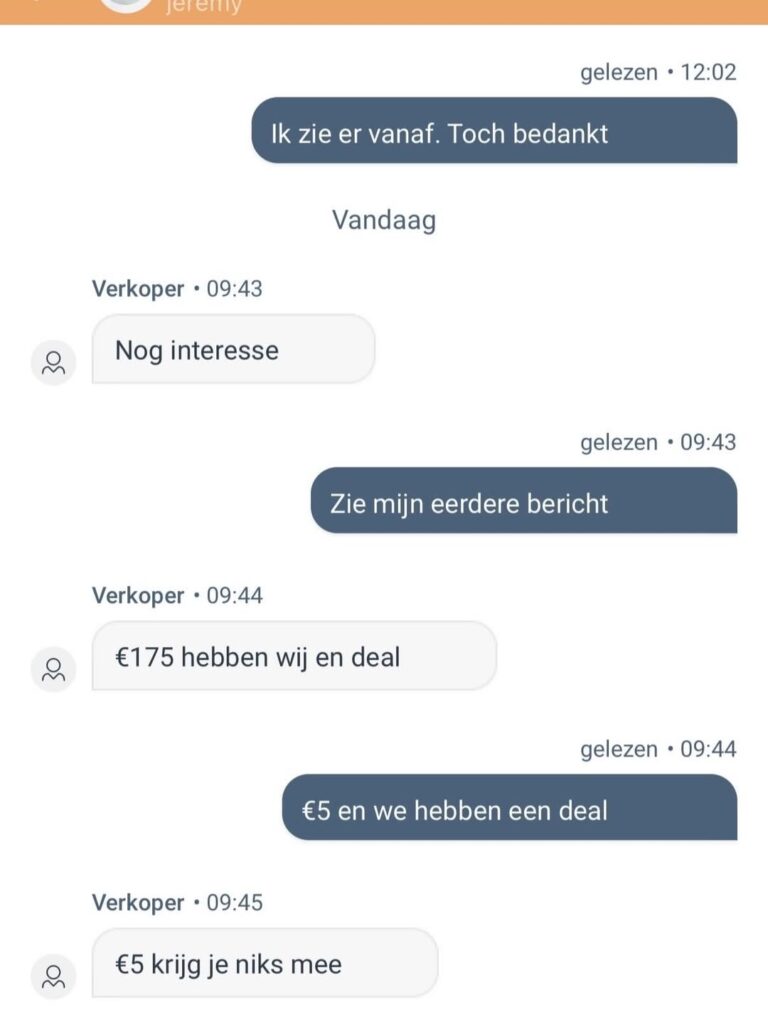 Marktplaats-wasmachine