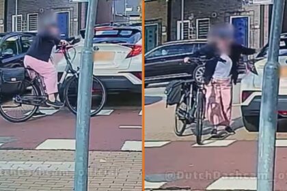 'Fiets-Karen' die totaal uit het lint gaat tegen automobilist gaat internet over: 'Die is niet goed!'