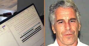 Gecensureerd tekst in Epstein-files blijkt door blunder toch gewoon leesbaar te zijn