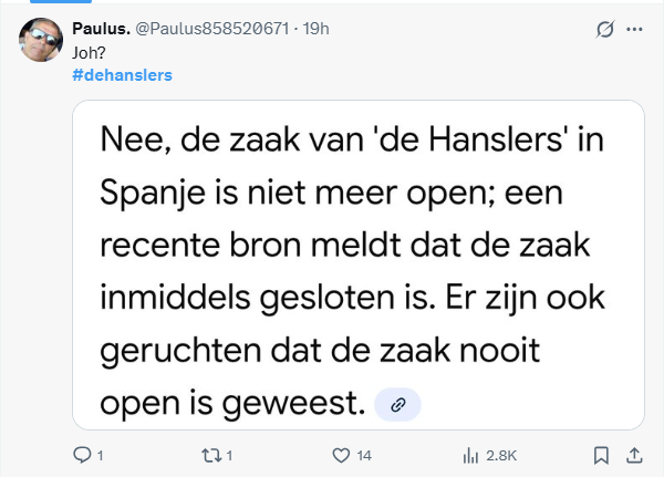 De Hanslers
